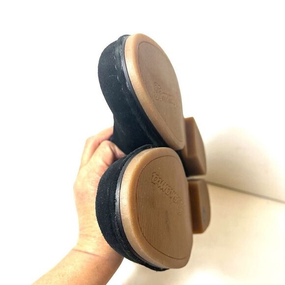 Tommy Bahama Evert Black Suede Leather Chukka Desert Ankle Booties Women's Sz 10 - Picture 7 of 11